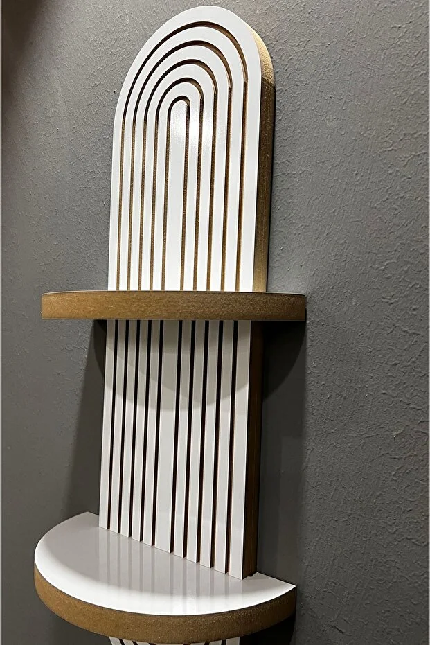 Semplice Meşe Dekoratif Duvar Rafı